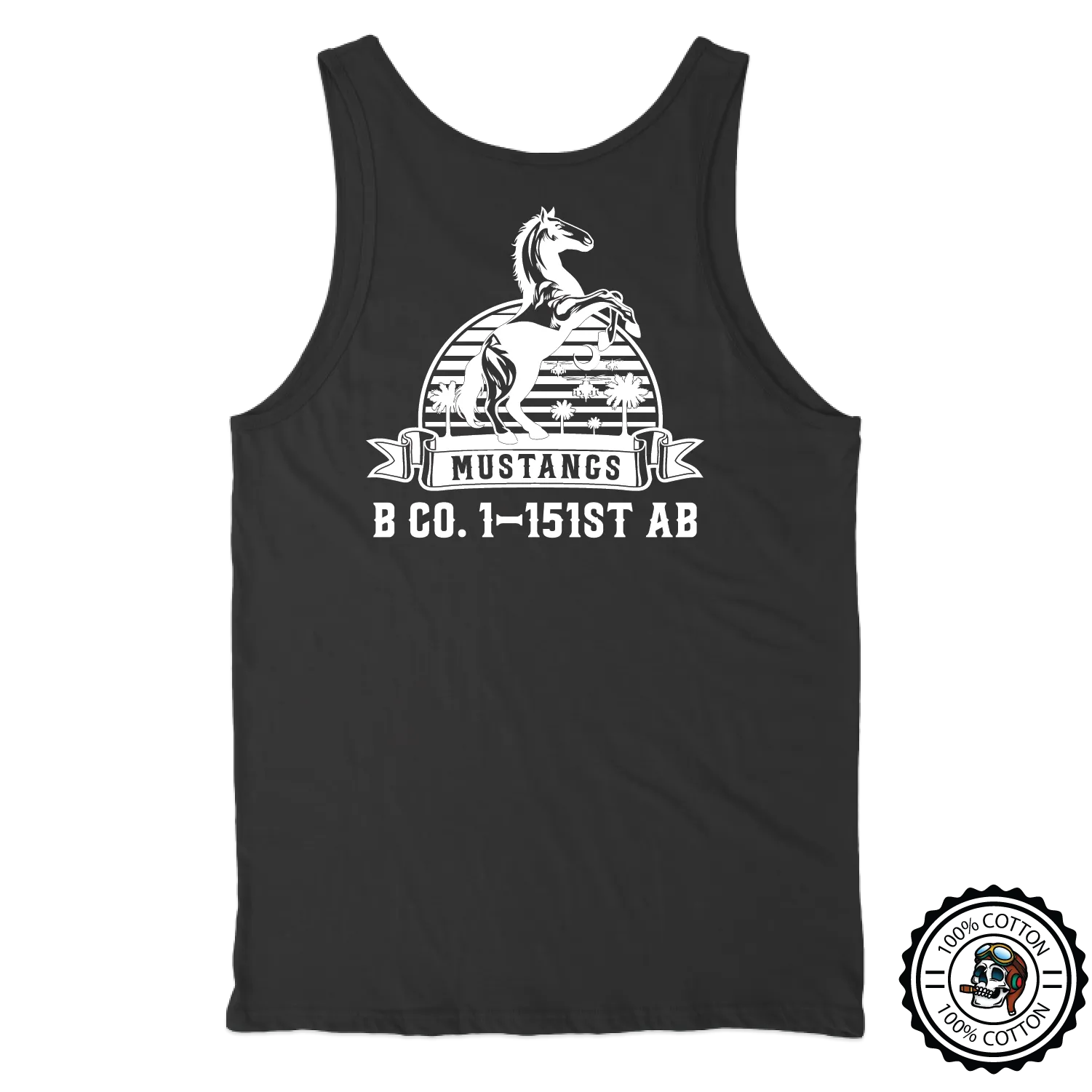 B Co, 1-151 AB "Mustangs" V2 Tank Tops