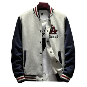 Casual Baseball Bomber Jacket
