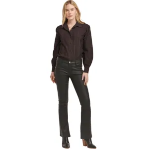 Jaxtyn Bootcut Mid Rise Jeans in Black