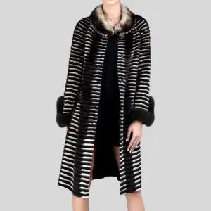 Knitted Mink Fur Coats