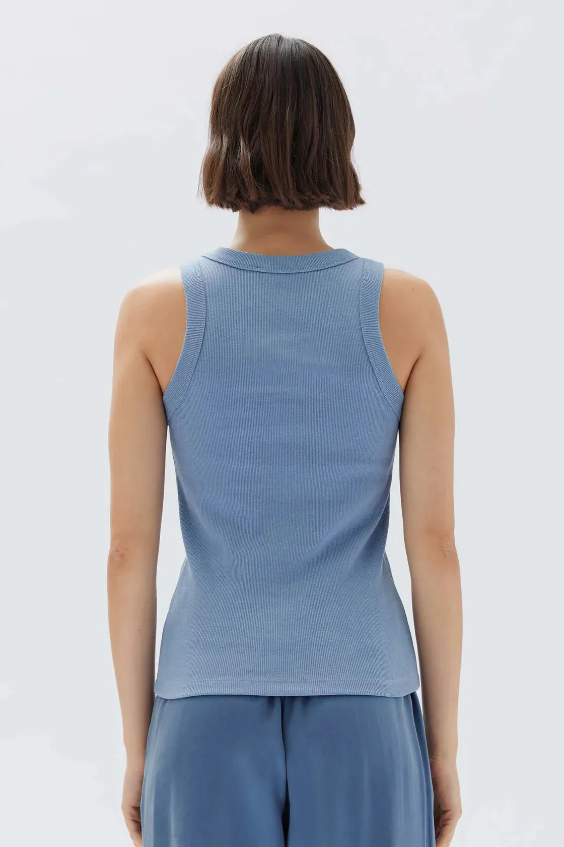 MIANA ORGANIC RIB TANK | GLACIAL