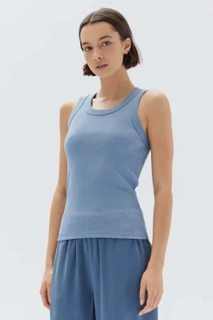 MIANA ORGANIC RIB TANK | GLACIAL