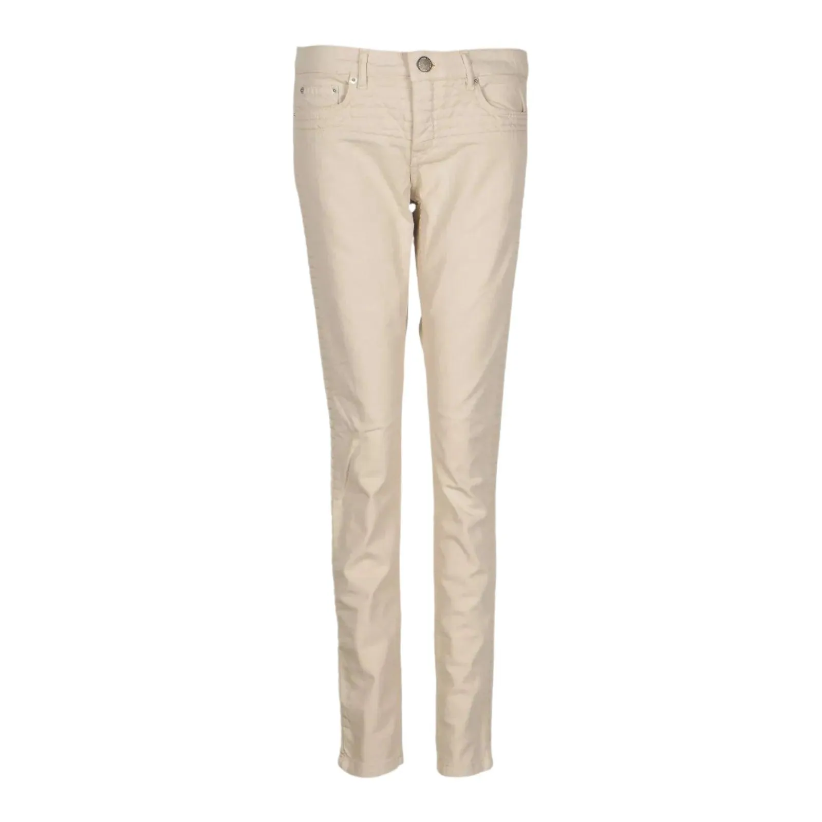 NWT - Maje 'E15 Posh' Beige Skinny Jeans- Size Euro 34