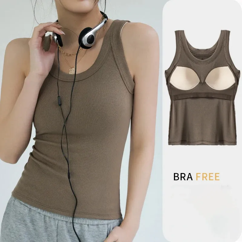 Padded Perfection Sleeveless Camisole
