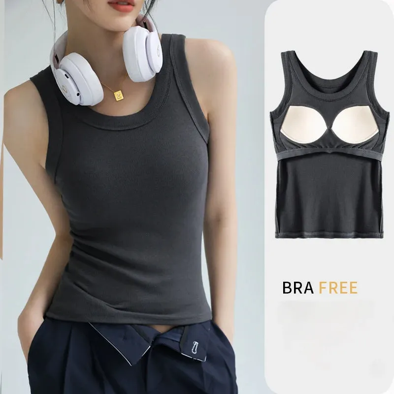 Padded Perfection Sleeveless Camisole