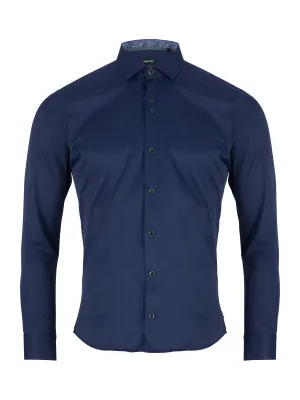 Remus Uomo Slim Fit Shirt Kirk-Navy