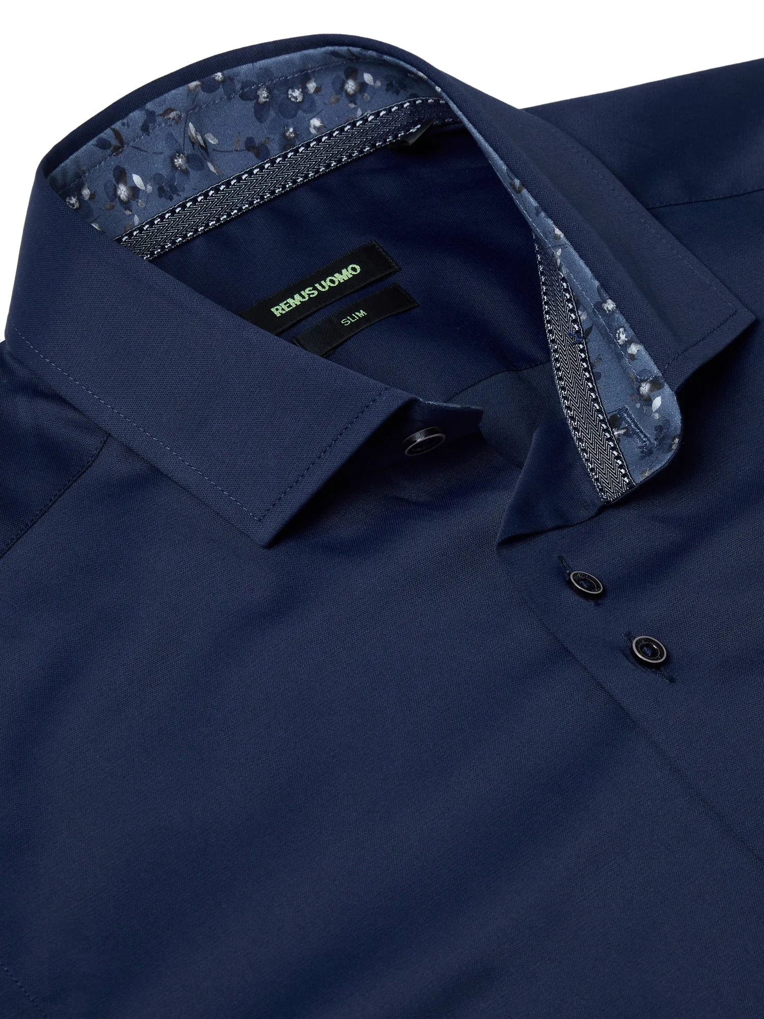 Remus Uomo Slim Fit Shirt Kirk-Navy