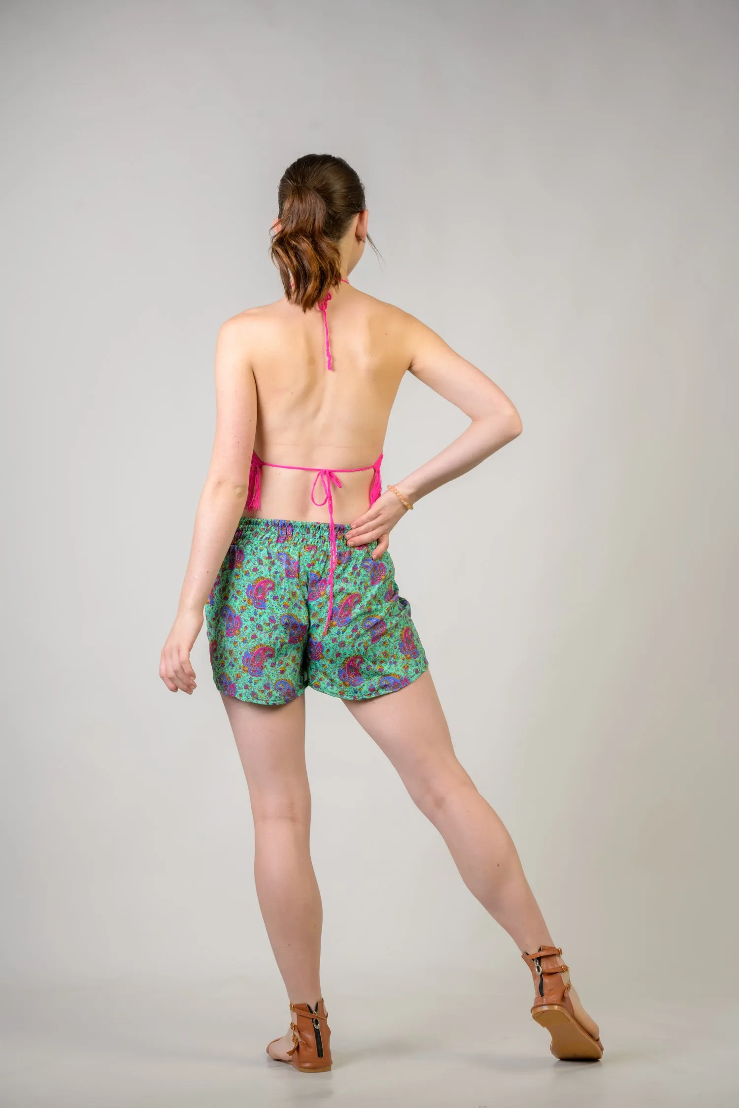 Rhea Patterned Bobbin Shorts