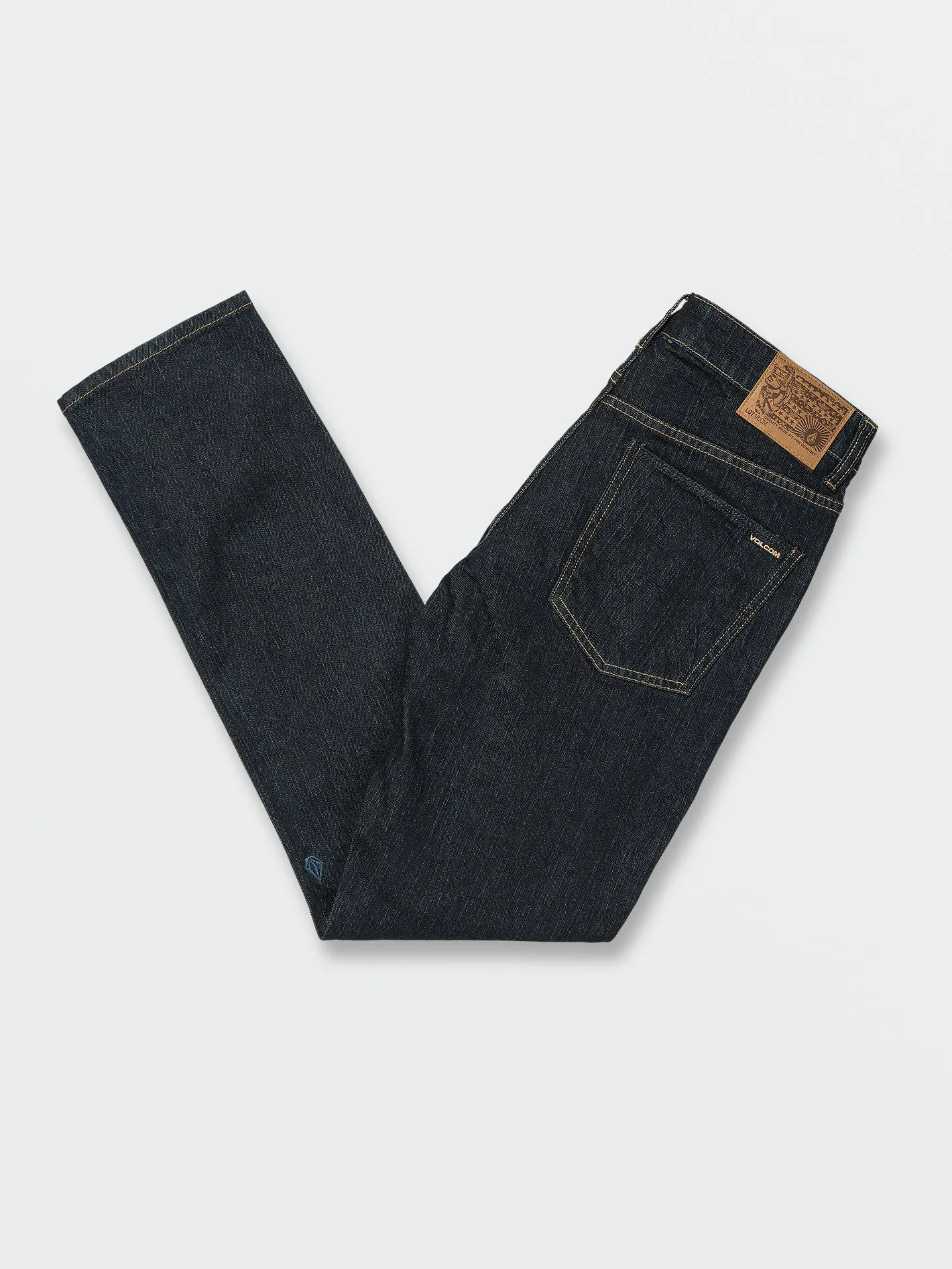 V 2X4 Skinny Fit Stretch Jeans - Rinsed Indigo